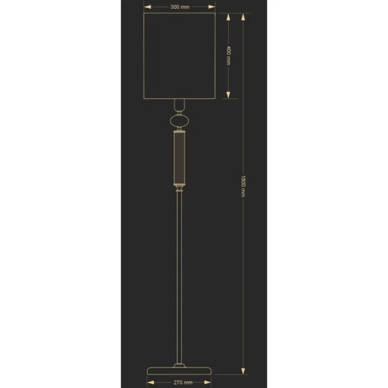 Kutek Ruta LS - lampa podłogowa