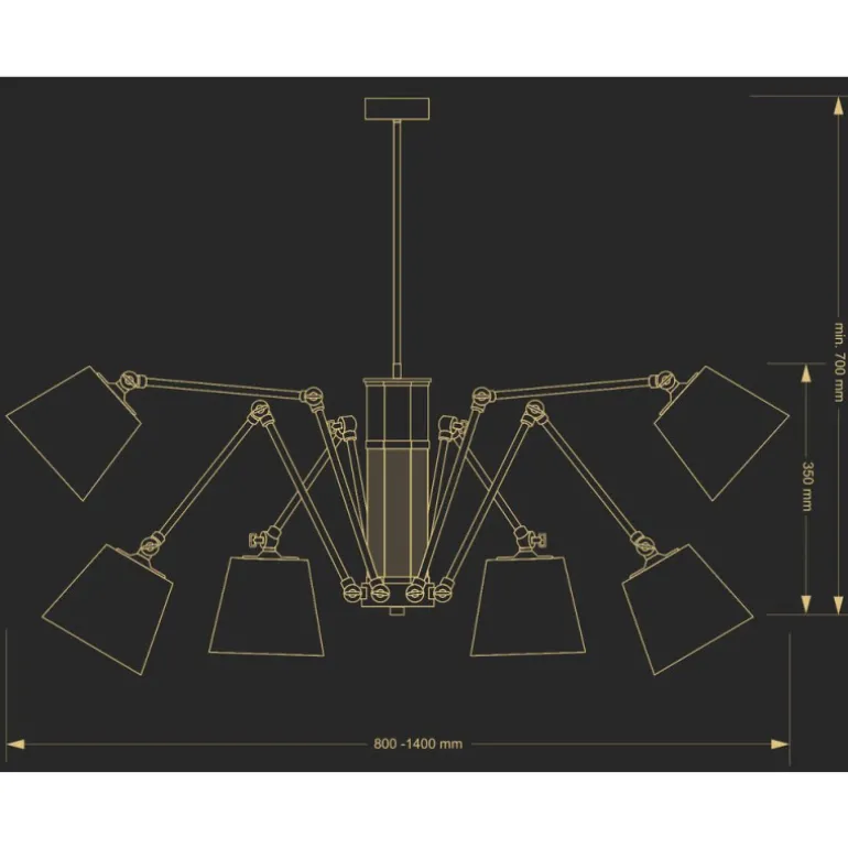 Kutek Tadea ZW - żyrandol
