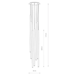 LASER 1000 7667 - lampa wisząca
