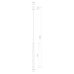 LASER 750 10450 - lampa wisząca