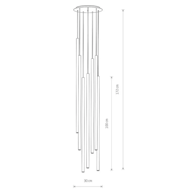 LASER 1000 7668 - lampa wisząca