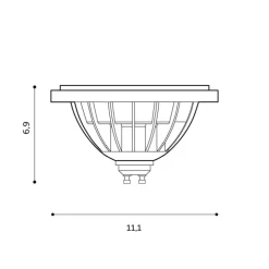 Led smart es111 15w 4000k dimm wh - Azzardo