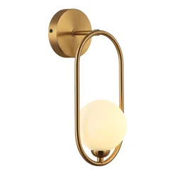 Lupus Kinkiet Mosiężna - kinkiet