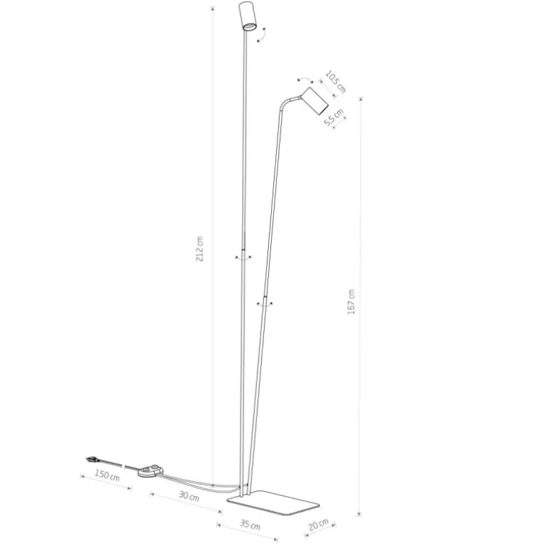 MONO 7718 - lampa podłogowa