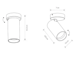 Mono R1 - pojedynczy reflektor uniwersalny