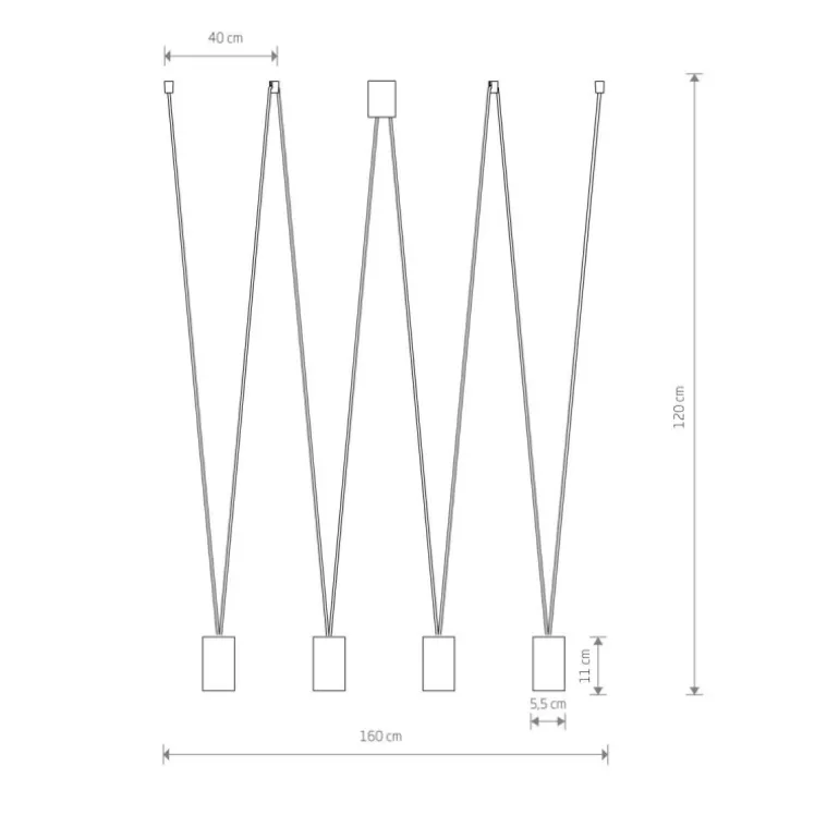 MORE EYE 7822 - lampa wisząca