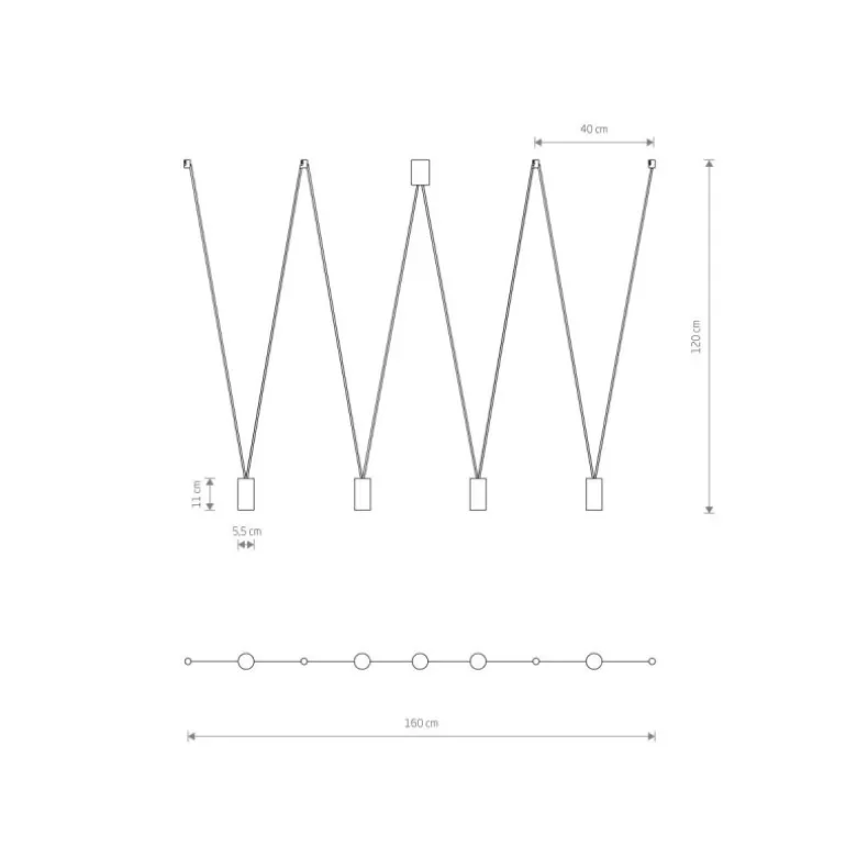 MORE EYE 7822 - lampa wisząca