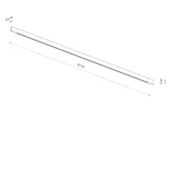 Nano - lvm line in led 6w 11717
