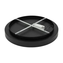 Nikki round led 11208 plafon czarny 60 cm 3000K