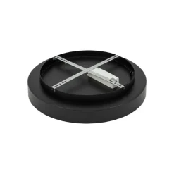 Nikki round led 11207 plafon czarny 48 cm 3000K