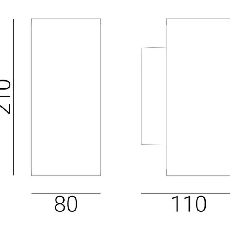 Norlys Sandvik 1730 - kinkiet zewnętrzny
