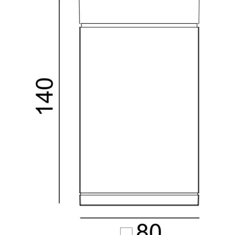 Norlys Sandvik 795 - plafon zewnętrzny