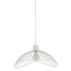 Nunez Wisząca Biała L - lampa wisząca