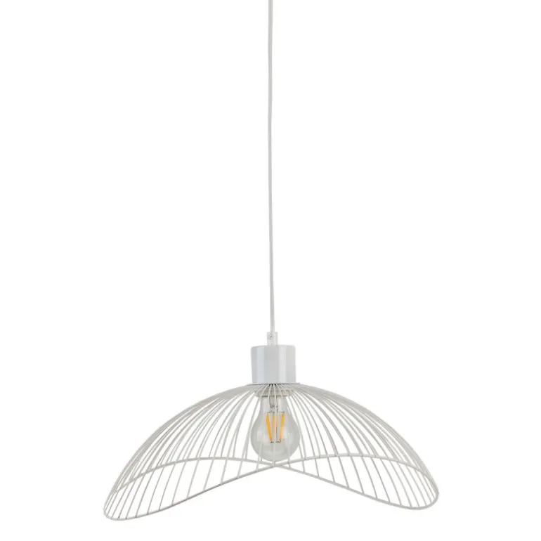 Nunez Wisząca Biała L - lampa wisząca