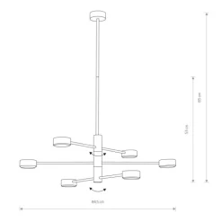 ORBIT 7942 - lampa wisząca