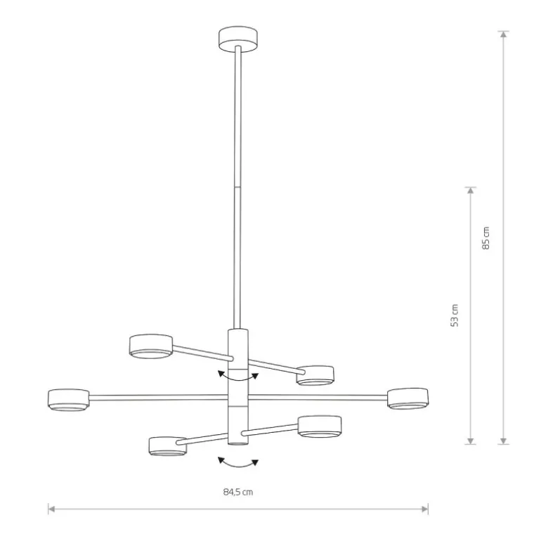 Orbit VI - lampa wisząca