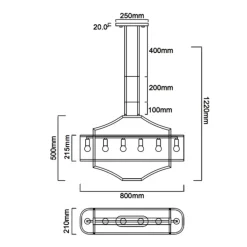 Orlicki Design Gerdo Ovale Old Gold