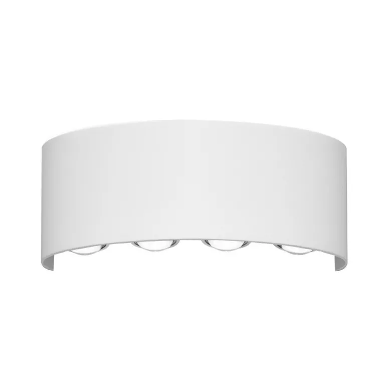 Ortelo Kinkiet Biała 22 - kinkiet zewnętrzny