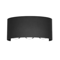 Ortelo Kinkiet Czarna - kinkiet zewnętrzny