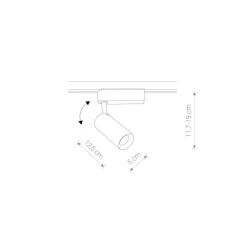 Profile iris led 12w 9001