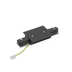 Profile recessed power straight connector 10228