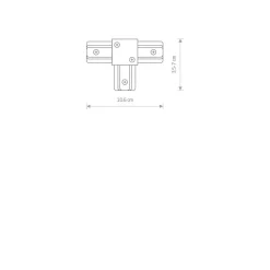 Profile t connector 9186