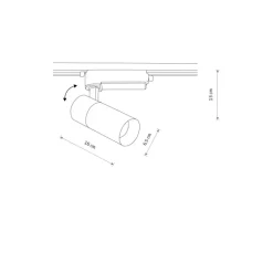 Profile tinos led 20w 10374