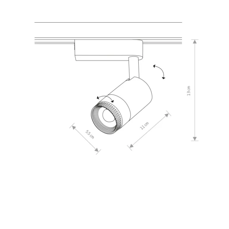 Profile zoom led 7625