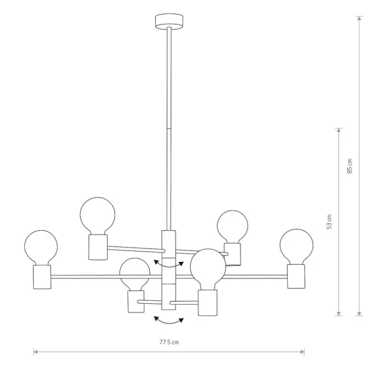 Radius VI - lampa wisząca