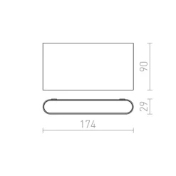 Redlux Choix 175 - kinkiet zewnętrzny IP54