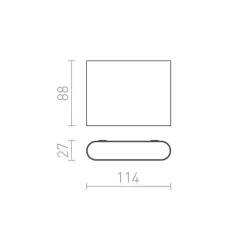 Redlux Choix 114 - kinkiet zewnętrzny IP54