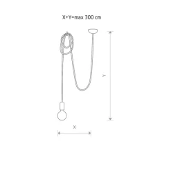 Spider I - lampa wisząca