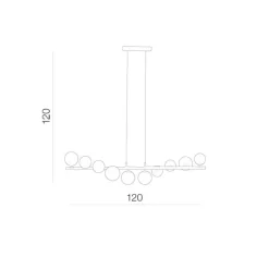 Sybilla 10 wisząca bk - Azzardo