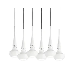 Tasos 6 white wisząca - Azzardo