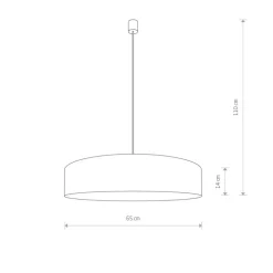 TURDA 8950 - lampa wisząca