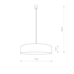 TURDA 8945 - lampa wisząca