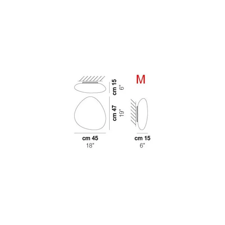 Vistosi Neochic PP lampa sufitowa
