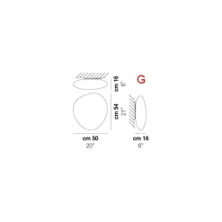 Vistosi Neochic PP lampa sufitowa