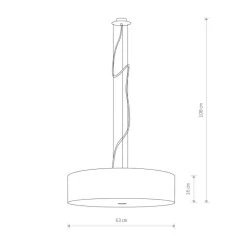 VIVIANE 6773 - lampa wisząca